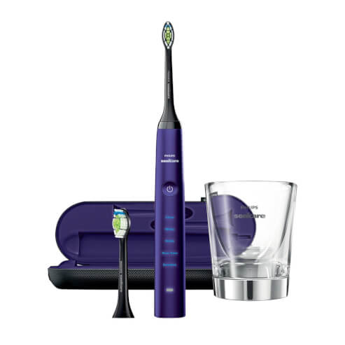 Philips Sonicare Diamond Clean Amethyst Edition Електрическа четка за зъби предназначена за по-бели зъби и здрави венц HX9372/04