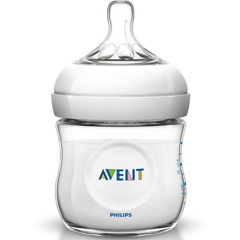 Avent Natural Бебешко шише пластмасово без BPA 125ml SCF030/17