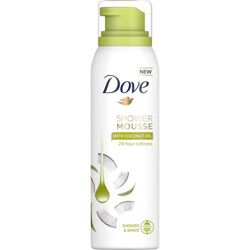 Dove Body Wash Shower Mousse with Coconut Oil Нежна почистваща пяна обогатена с кокосово масло 200ml