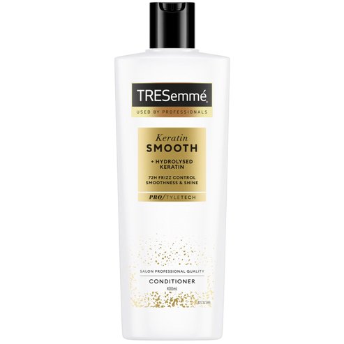 TRESemme Keratin Smooth Conditioner Балсам за коса с кератиново масло за мека, блестяща, гладка коса без накъдряне 400ml