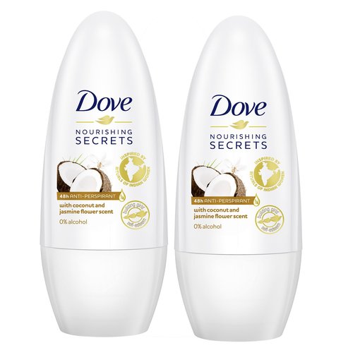 Dove Πακέτο Προσφοράς Nourishing Secrets 48h Anti-Perspirant Roll on Deo 2x50ml 1+1 Δώρο