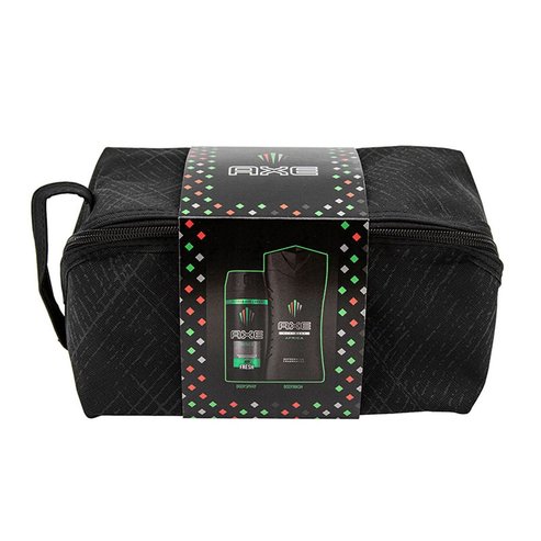 Axe Promo Africa Bodywash Душ гел 250ml & Body Spray Дезодорант 150ml & Washbag