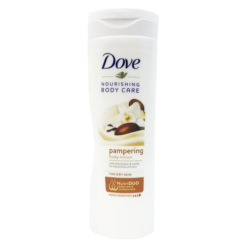 Dove Purely Pampering Shea Butter & Vanilla Body Lotion Богат и хидратиращ лосион за тяло 250ml