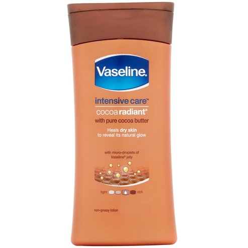 Vaseline Intensive Care Cocoa Radiant Lotion Подхранващ лосион за тяло с кокосово масло 200ml