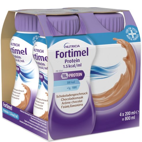Nutricia Fortimel Protein 1,5 kcal/ml Chocolate 4x200ml
