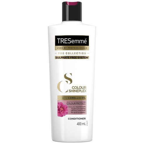 Tresemme Colour Shineplex Conditioner Защитен балсам за боядисана коса с масло от камелия 400ml