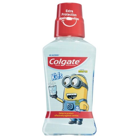 Colgate Mouthwash Kids Minions Soft Mint 6-12 години, 250ml