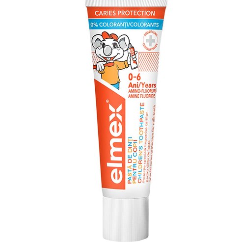 Elmex Caries Protection Children\'s 0-6 Years Toothpaste 50ml