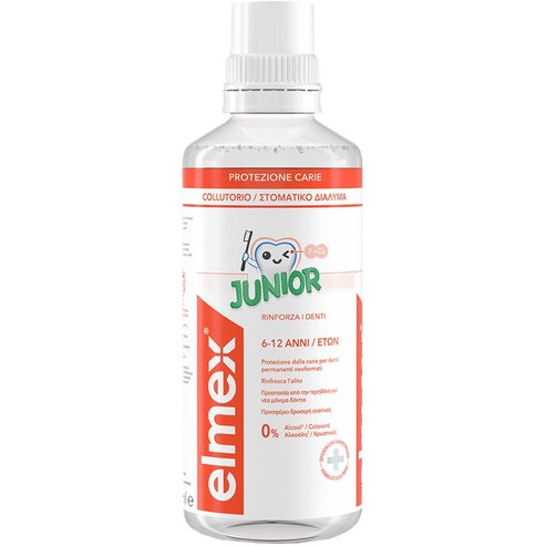 Elmex Caries Protection Junior 6-12 Years Mouthwash 400ml
