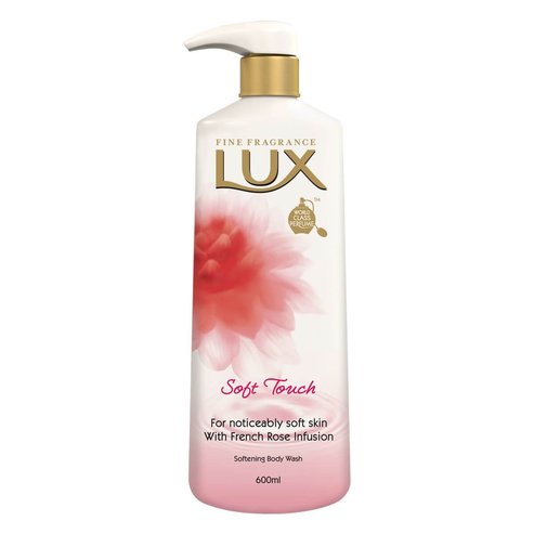 Lux Soft Touch Body Wash 600ml