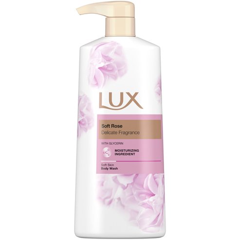 Lux Soft Rose Delicate Fragrance Body Wash 600ml