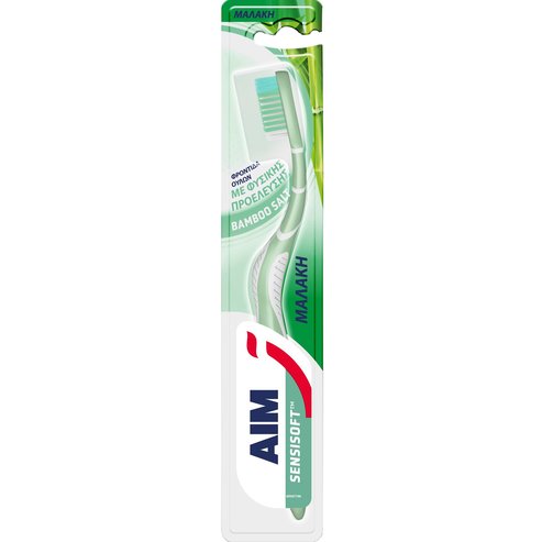 Aim Sensisoft Bamboo Salt Soft Toothbrush 1 бр