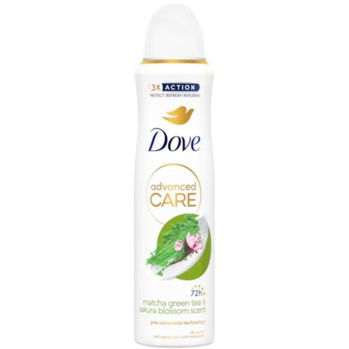 Dove Advanced Care Matcha Green Tea & Sakura Blossom Scent Spray 150ml