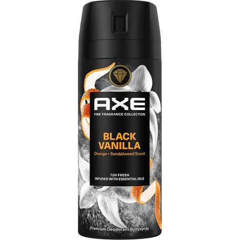 Axe Black Vanilla 72h Anti-Perspirant Spray 150ml