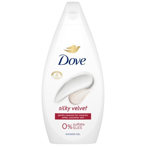 Dove Silky Velvet Shower Gel 450ml
