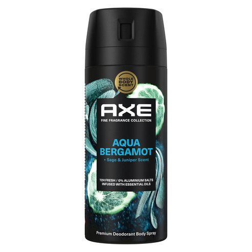 Axe Aqua Bergamot 72h Anti-Perspirant Spray 150ml