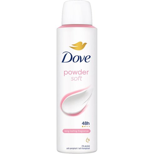 Dove Talc Powder Soft 48h Anti Perspirant & Traspirant Spray 150ml