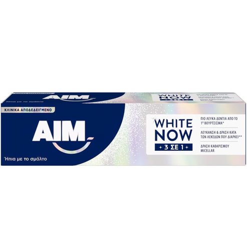 Aim White Now 3in1 Toothpaste 75ml