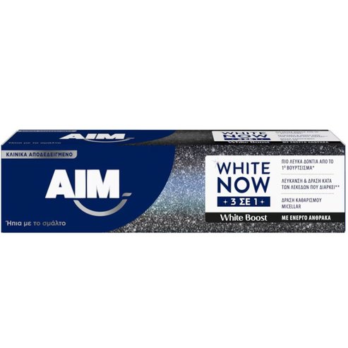 Aim White Now 3in1 White Boost Toothpaste 75ml
