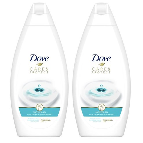 Dove Πακέτο Προσφοράς Care & Protect Shower Gel with Antibacterial Ingredient 2x750ml 1+1 Δώρο