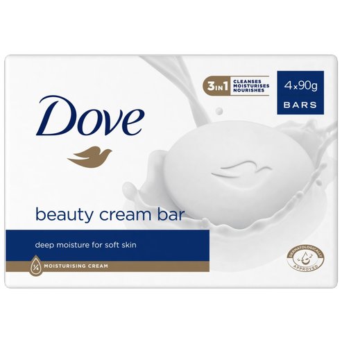 Dove PROMO PACK Original Beauty Cream Bar 4x90g