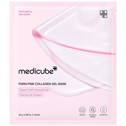 Medicube PDRN Pink Collagen Gel Mask Гел маска за лице с PDRN & колаген за стягане & хидратация 28g