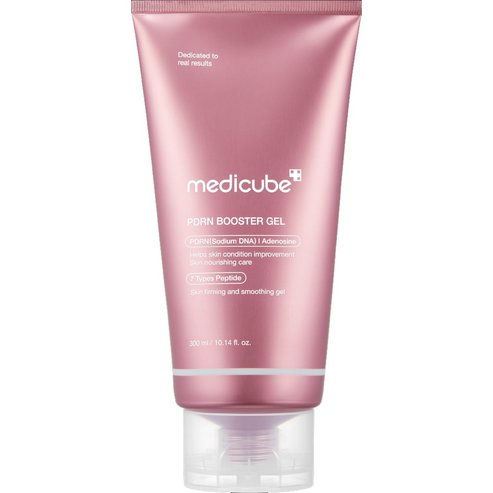 Medicube PDRN Booster Gel Успокояващ и регенериращ хидратиращ гел с ДНК от сьомга за стягане и сияйна кожа 300ml