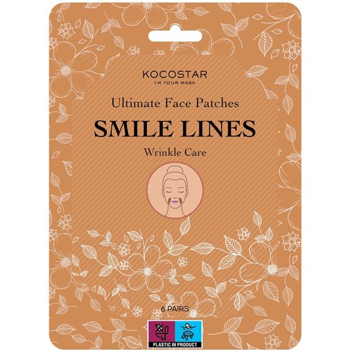 Kocostar Wrinkle Care Smile Lines Ultimate Face Patches 6 чифт