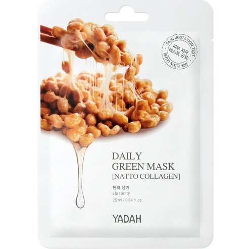 Yadah Daily Green Natto Collagen Elasticity Mask 25ml