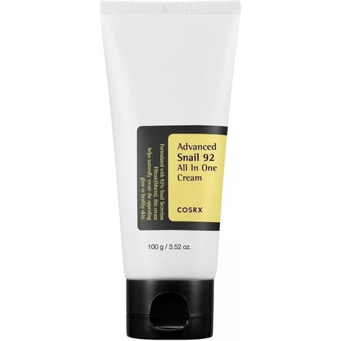 COSRX Advanced Snail 92 All In One Cream Хидратиращ крем за лице с гел текстура & успокояващи свойства 100g