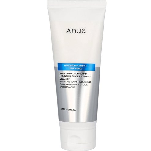 Anua 8 Hyaluronic Acid & Panthenol Hydrating Gentle Foaming Cleanser 150ml