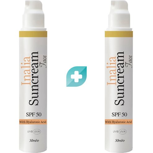 Inalia Комплект Suncream Face Spf50, 2x50ml