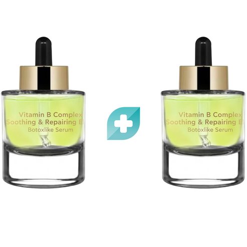 Inalia Комплект Vitamin B Complex Soothing & Repairing Elixir Botoxlike Serum 2x30ml