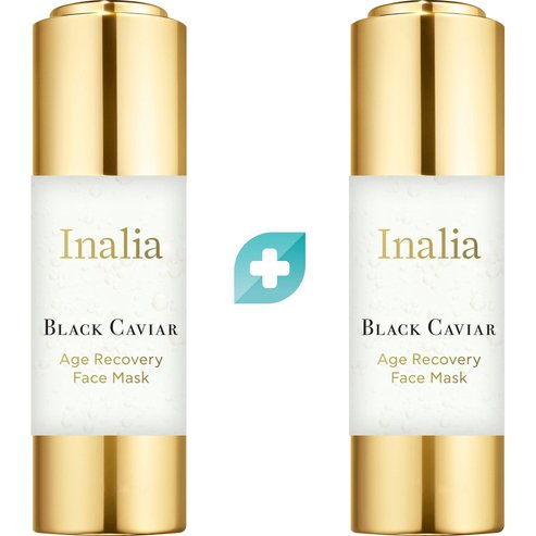 Inalia Комплект Black Caviar Age Recovery Face Mask 2x30ml