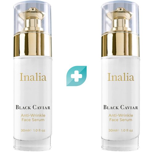 Inalia Комплект Black Caviar Anti-Winkle Face Serum 2x30ml