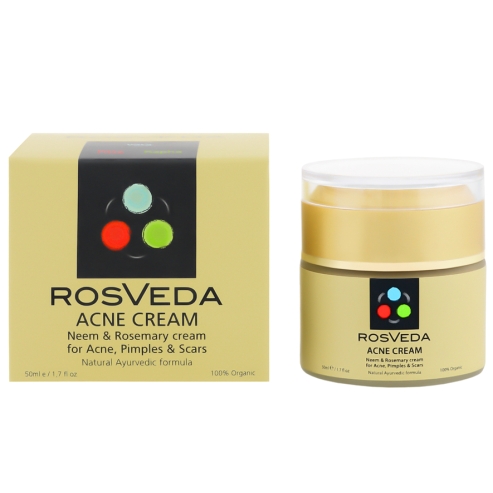 RosVeda Acne Cream Синтез срещу акне, за детоксикация и почистване на кожата 50ml