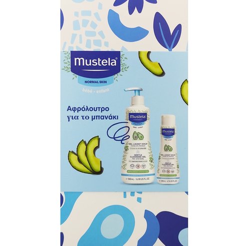 Mustela Promo Gentle Cleansing Gel for Hair - Body 500ml + 200ml (700ml)