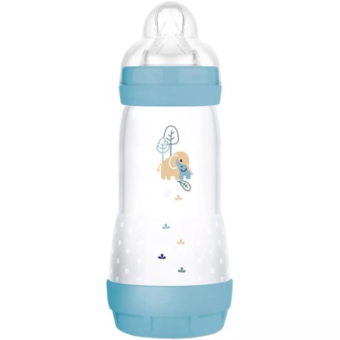 Mam Easy Start Anti-Colic Plastic Bootle 4m+, 320ml, Код 356SBc - Синьо 2