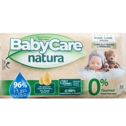Babycare Подарък Natura Wipes 54 бр