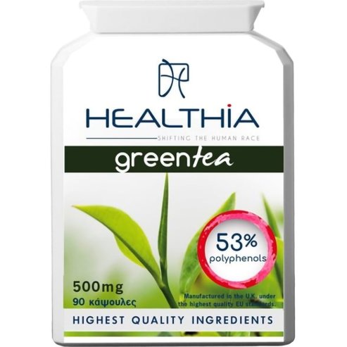 Healthia Green Tea 500mg 90caps