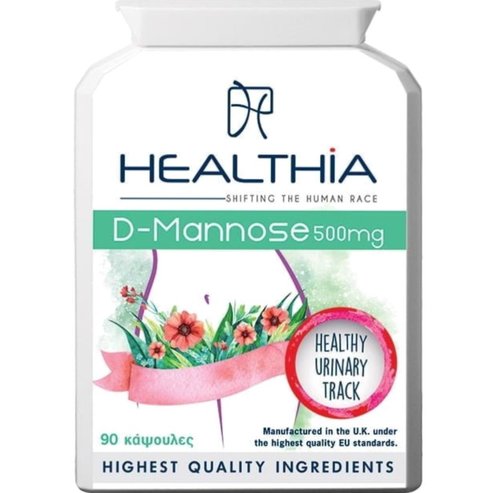 Healthia D-Mannose 500mg 90caps