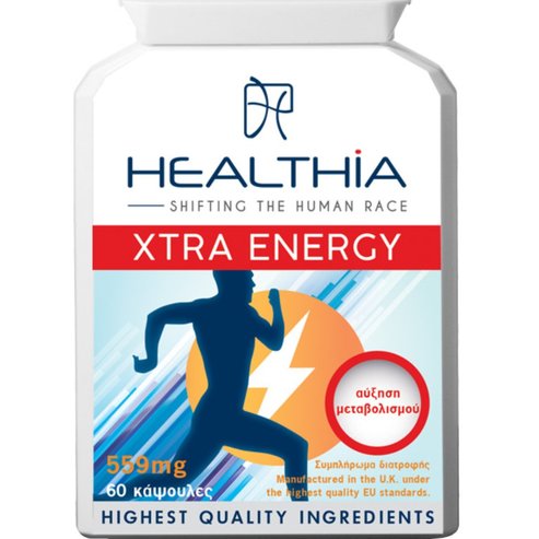 Healthia Xtra Energy 559mg 60caps