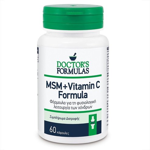 Doctor\'s Formulas MSM + Vitamin C Formula 60caps