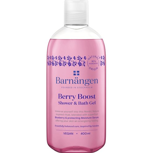 Barnangen Berry Boost Shower & Bath Gel 400ml