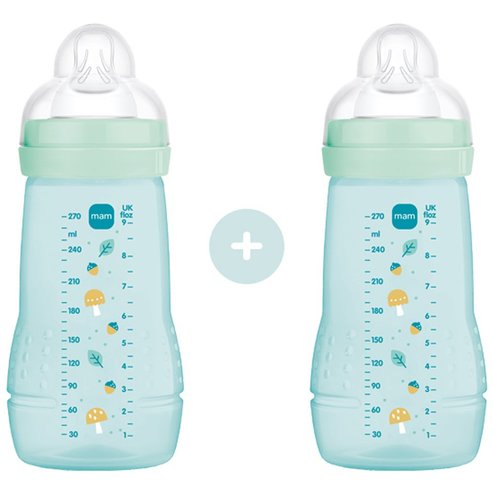Mam Promo Easy Active Baby Bottle 2m+, Код 363SBc 270ml, 2 бр