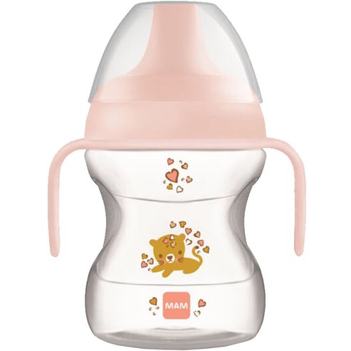 Mam Learn To Drink Cup Κωδ 472G 6m+, 190ml - Ροζ
