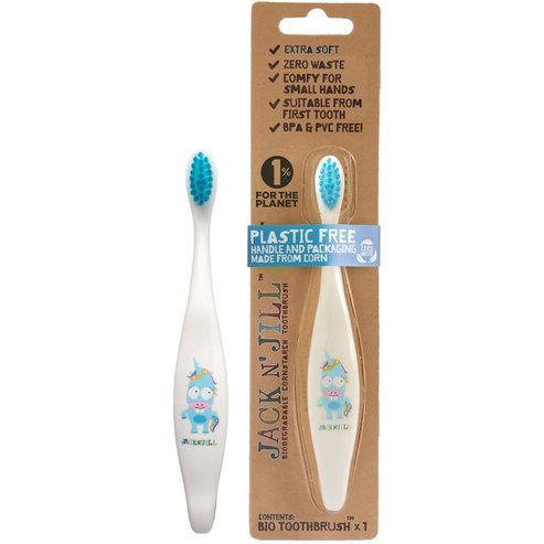 Jack n\' Jill Biodegradable Kids Toothbrush Extra Soft 1 бр