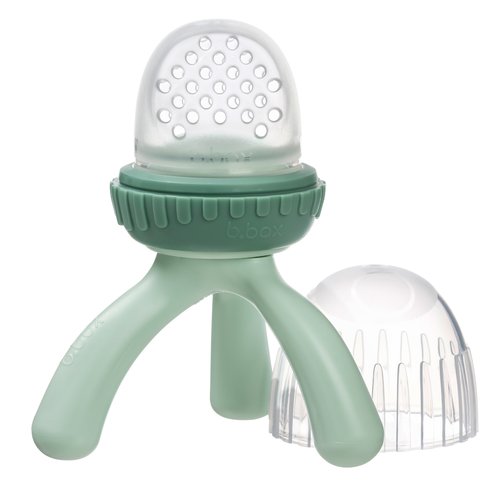 b.box Silicone Fresh Food Feeder 4m+, 1 бр - Sage