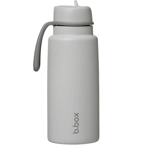 b.box Insulated Flip Top Drink 1L Bottle - Shadow