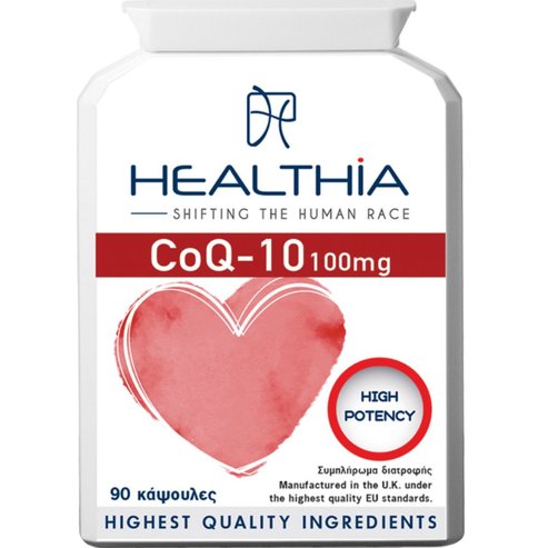 Healthia CoQ-10 High Potency 100mg 90caps